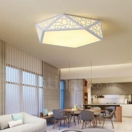 Moderne moderne, integreret flush Mount Light