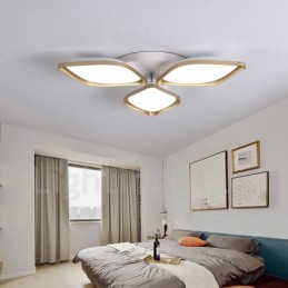 3 Lys Moderne Moderne Integreret Metal Flush Mount Light