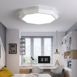 Moderne moderne integreret metal flush Mount Light