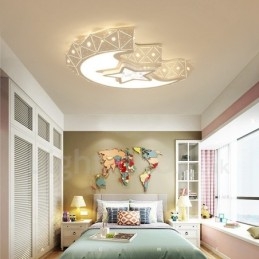 Moderne moderne integreret metal flush Mount Light