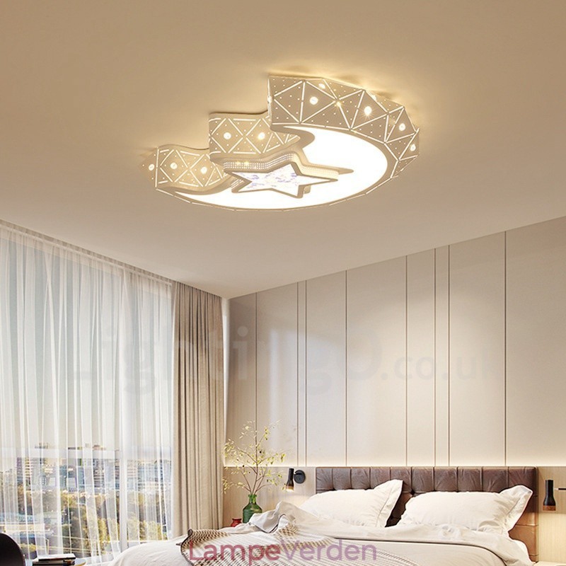 Moderne moderne integreret metal flush Mount Light