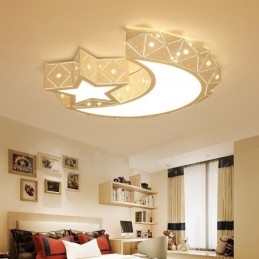 Moderne moderne integreret metal flush Mount Light