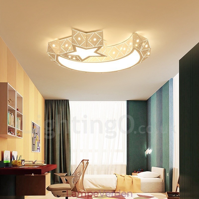 Moderne moderne integreret metal flush Mount Light