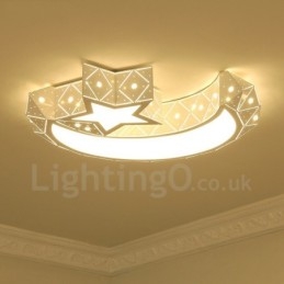 Moderne moderne integreret metal flush Mount Light