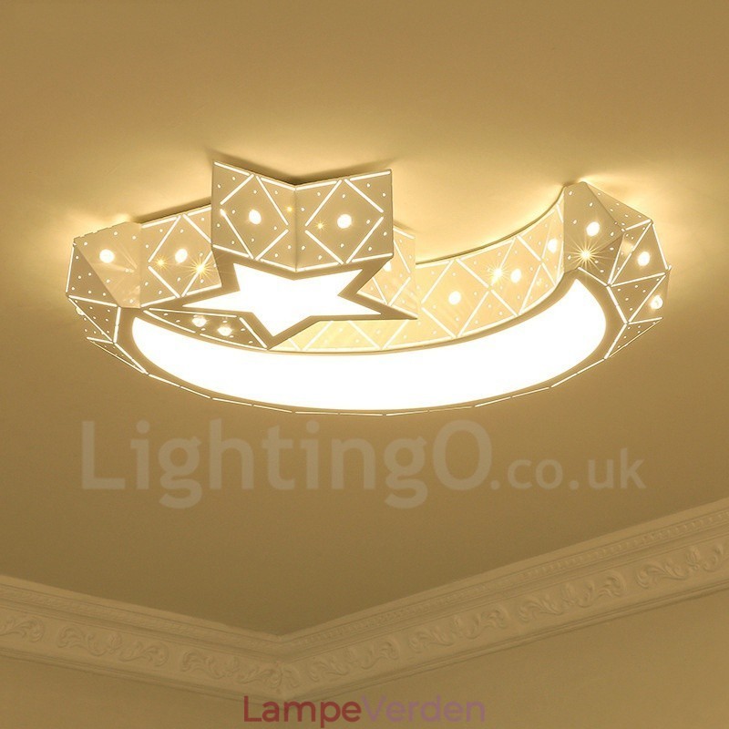 Moderne moderne integreret metal flush Mount Light