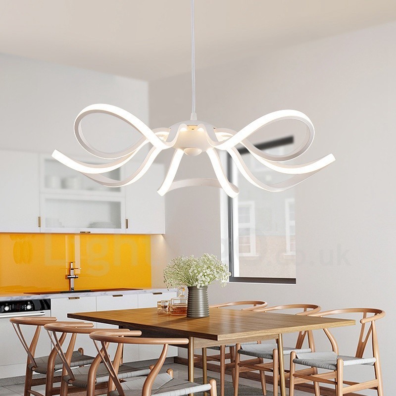 Moderne moderne integreret metal flush Mount Light