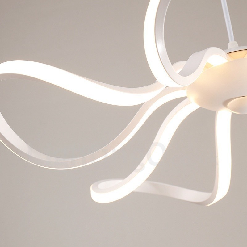 Moderne moderne integreret metal flush Mount Light
