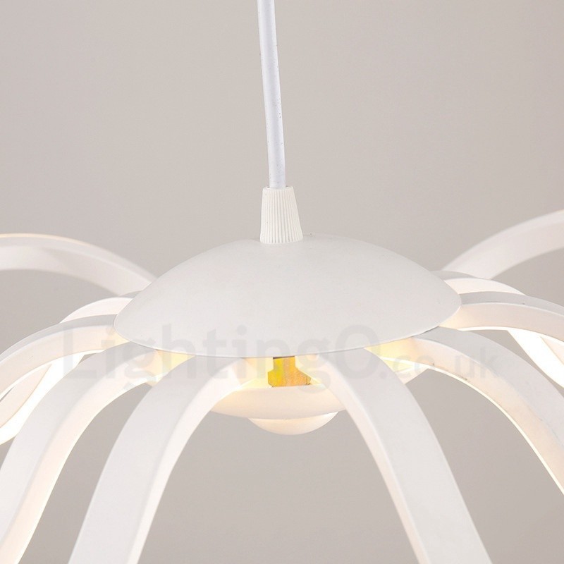 Moderne moderne integreret metal flush Mount Light