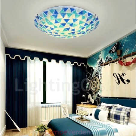 Rustik Lodge Integreret Flush Mount Light Rustik Lodge Integreret Flush Mount Light