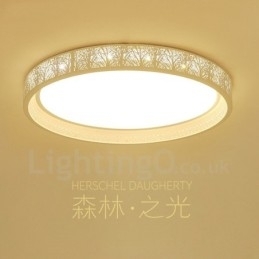 Moderne moderne integreret metal flush Mount Light