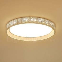 Moderne moderne integreret metal flush Mount Light