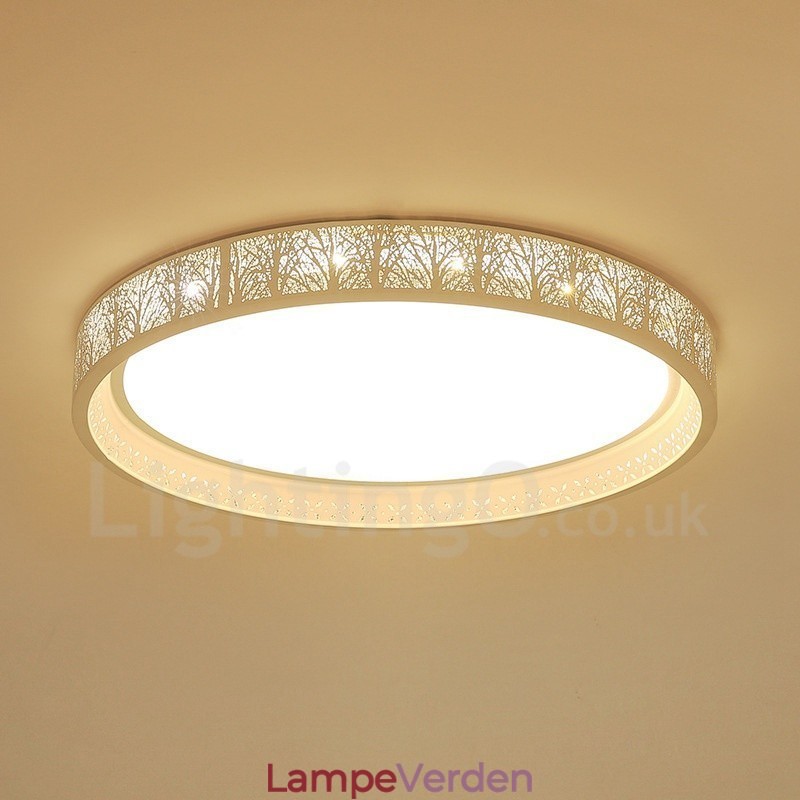 Moderne moderne integreret metal flush Mount Light