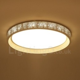 Moderne moderne integreret metal flush Mount Light