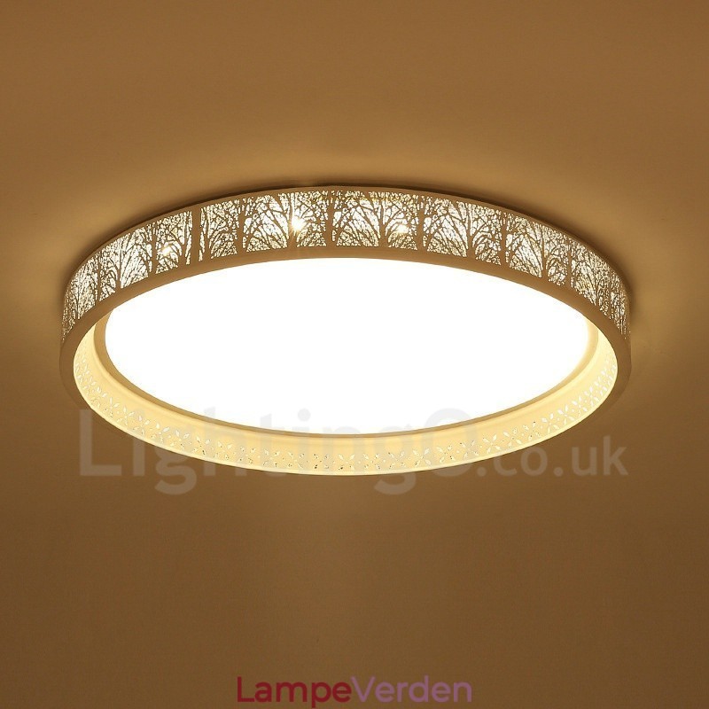 Moderne moderne integreret metal flush Mount Light