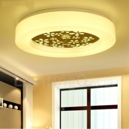 Moderne moderne integreret metal flush Mount Light