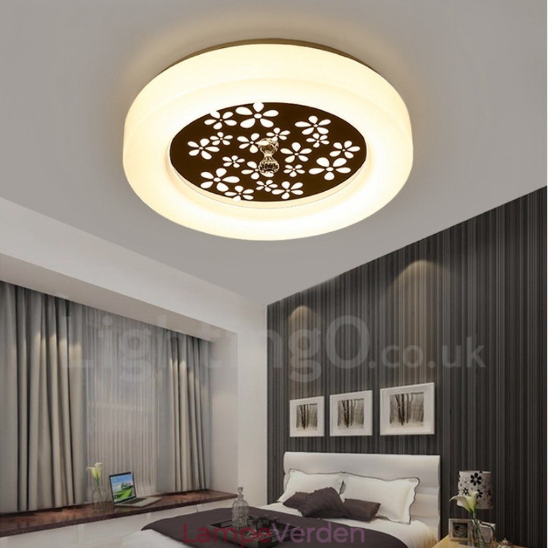 Moderne moderne integreret metal flush Mount Light