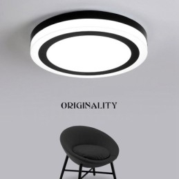 Moderne moderne, integreret flush Mount Light