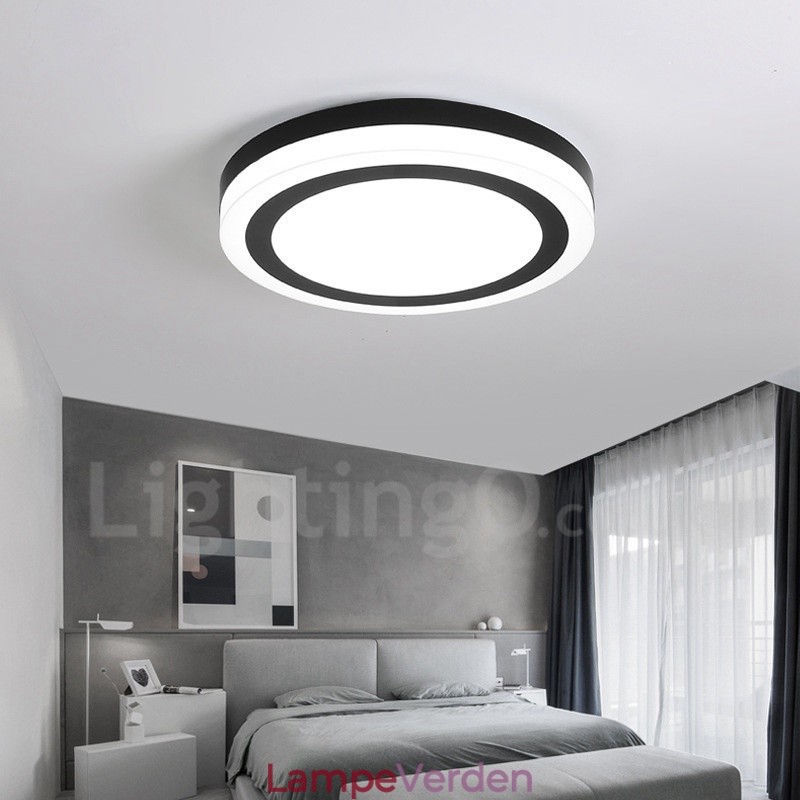 Moderne moderne, integreret flush Mount Light