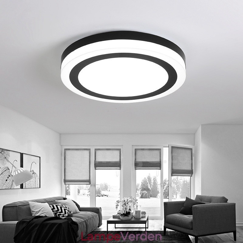 Moderne moderne, integreret flush Mount Light