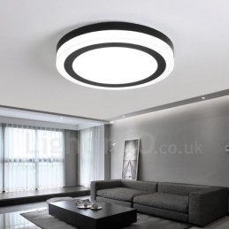 Moderne moderne, integreret flush Mount Light