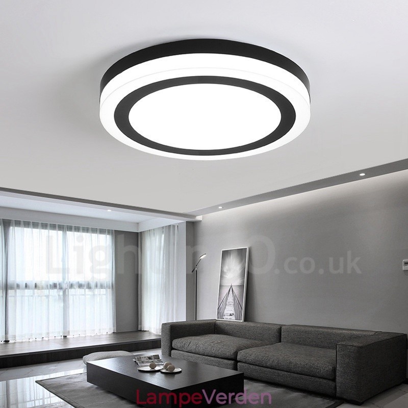 Moderne moderne, integreret flush Mount Light
