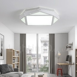 Moderne moderne integreret metal flush Mount Light