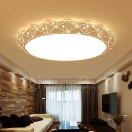 Moderne moderne integreret metal flush Mount Light