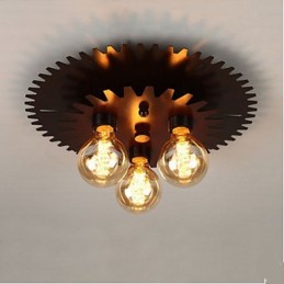 Sortformede loftslamper Væglampe Lampe Enkelt maskineri