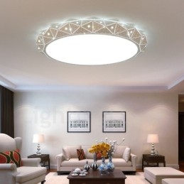 Moderne moderne integreret metal flush Mount Light