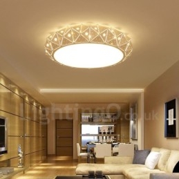 Moderne moderne integreret metal flush Mount Light