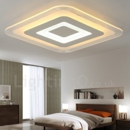 Moderne moderne integreret metal flush Mount Light