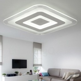 Moderne moderne integreret metal flush Mount Light
