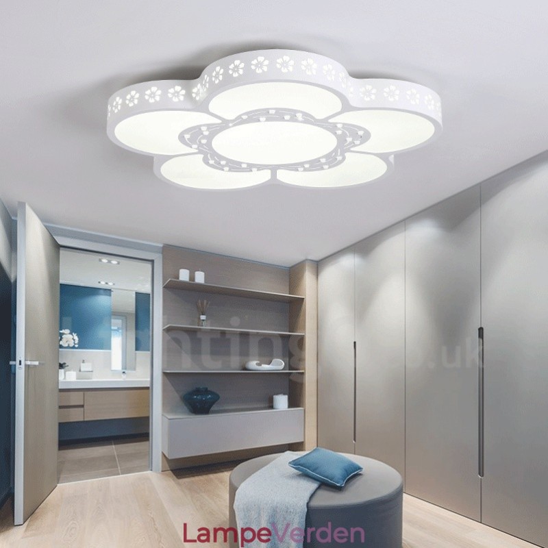 Moderne moderne integreret metal flush Mount Light