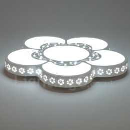 Moderne moderne integreret metal flush Mount Light