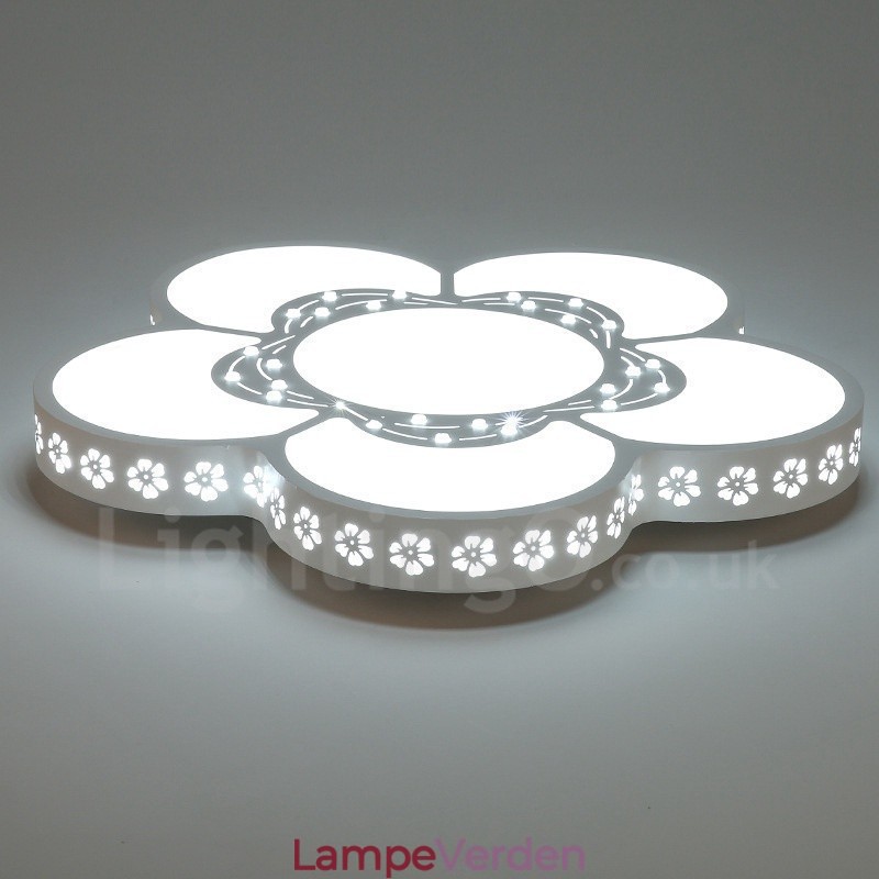 Moderne moderne integreret metal flush Mount Light