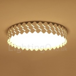 Moderne moderne integreret metal flush Mount Light