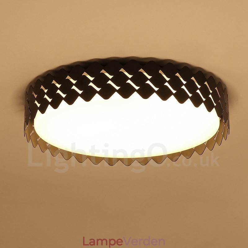 Moderne moderne integreret metal flush Mount Light