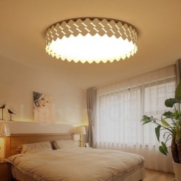 Moderne moderne integreret metal flush Mount Light