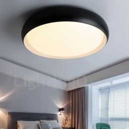 Moderne moderne integreret metal flush Mount Light