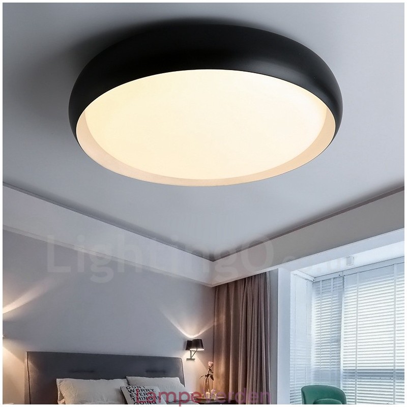Moderne moderne integreret metal flush Mount Light