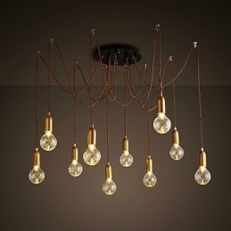 Lysekrone Mini Style Moderne Moderne Metal