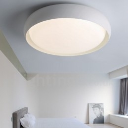 Moderne moderne integreret metal flush Mount Light