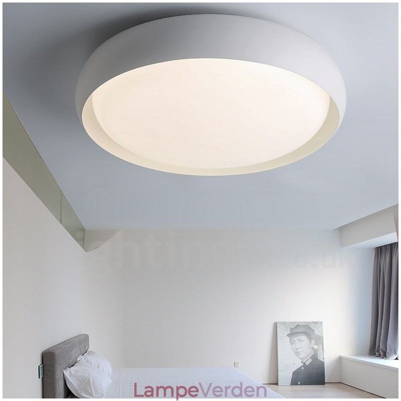 Moderne moderne integreret metal flush Mount Light