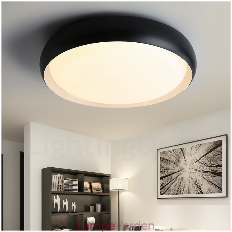 Moderne moderne integreret metal flush Mount Light