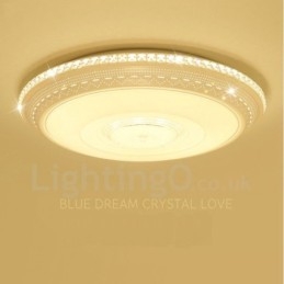 Moderne moderne integreret metal flush Mount Light