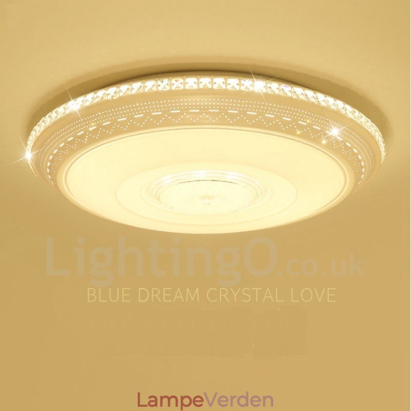 Moderne moderne integreret metal flush Mount Light