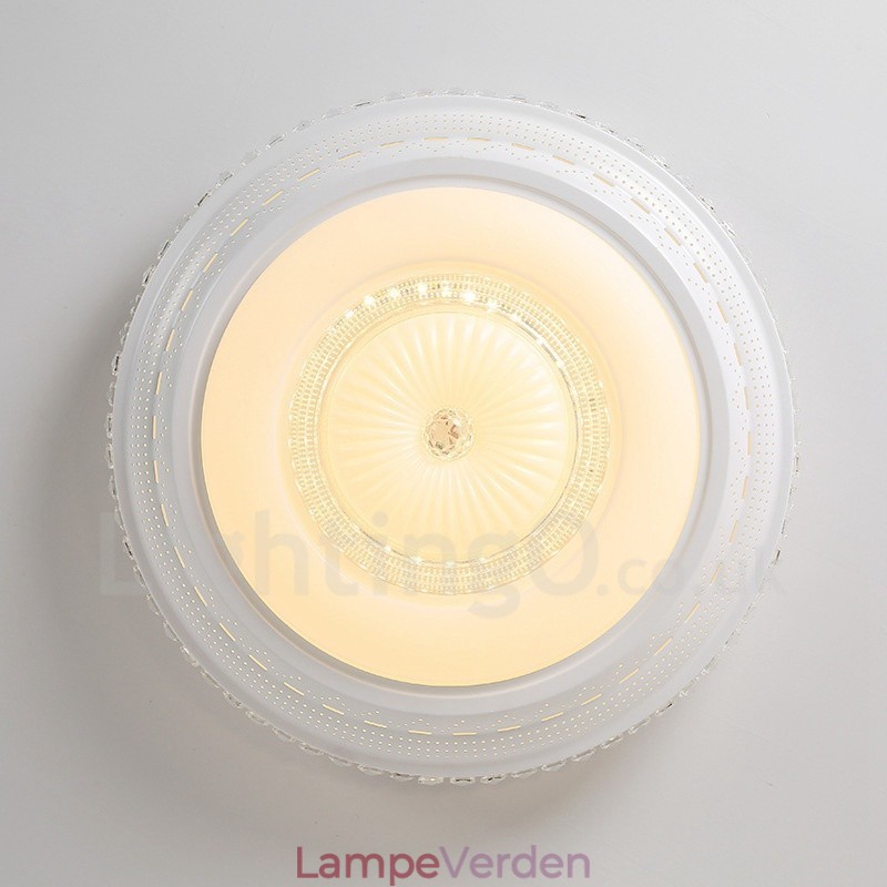 Moderne moderne integreret metal flush Mount Light