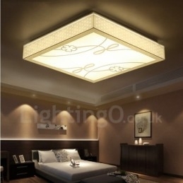 Moderne moderne integreret metal flush Mount Light