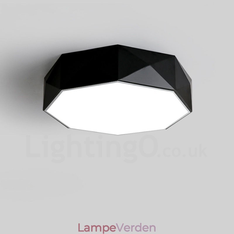 Moderne moderne integreret metal flush Mount Light