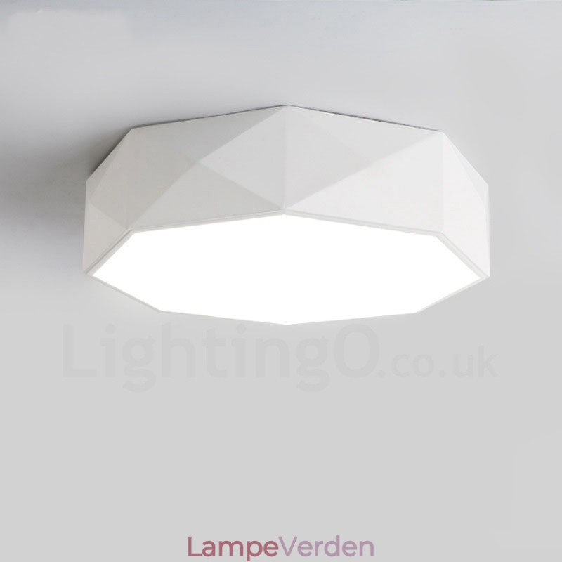 Moderne moderne integreret metal flush Mount Light